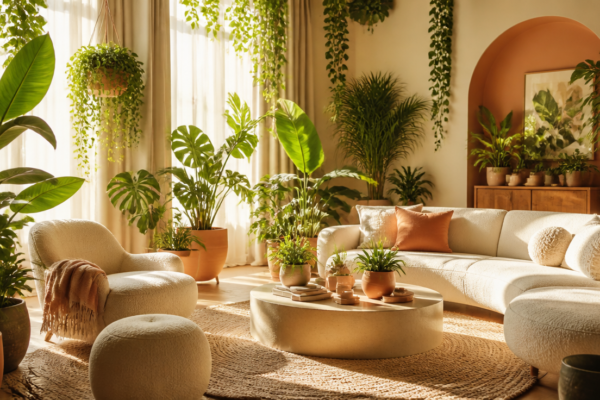 Oaza verde din living: Secretele plantelor de interior care purifică aerul și aduc prospețime